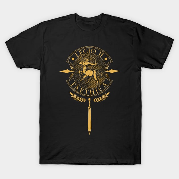 Legio II Parthica - Roman Legion T-Shirt by Modern Medieval Design